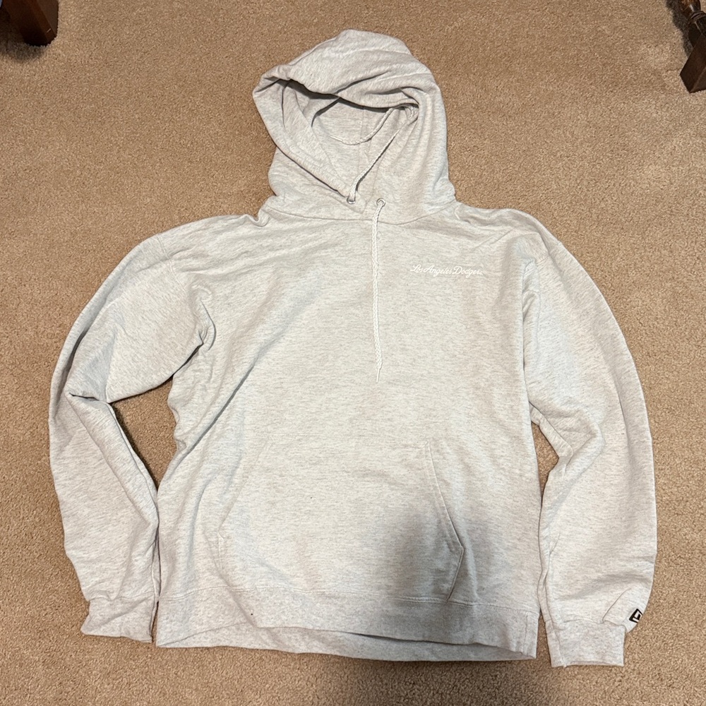 Union Market Los Angeles Dodgers Gray Hooded Sweatshirt